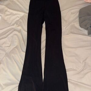 lululemon athletica Black Flare High-Rise Yoga Leggings